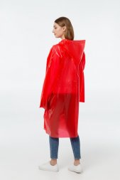 Дождевик-плащ BrightWay, красный
