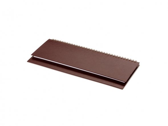 Планинг недатированный Бумвинил, коричневый 