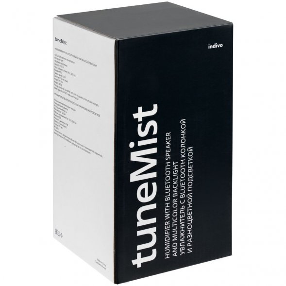 Увлажнитель с колонкой и подсветкой tuneMist, белый 