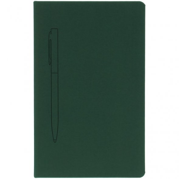 Ежедневник Magnet Shall, недатированный, зеленый 