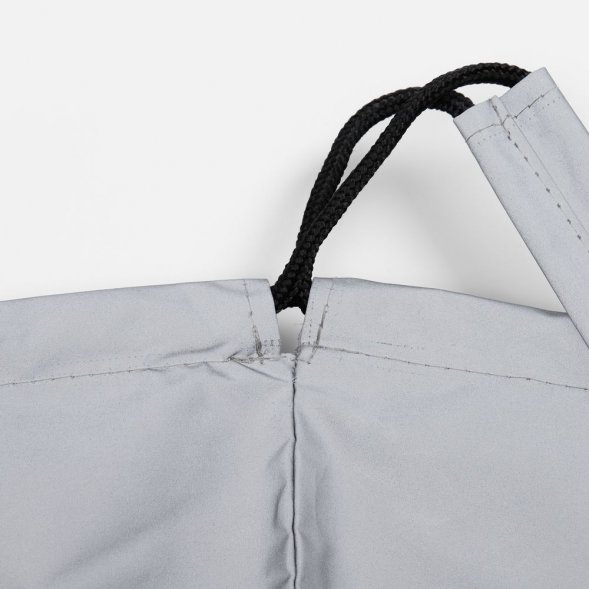 Детский рюкзак-мешок Manifest из светоотражающей ткани, серый 