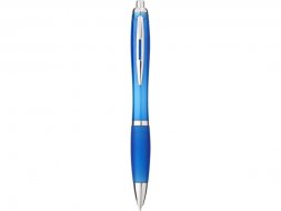 Ручка пластиковая шариковая Nash, морская волна, синие чернила