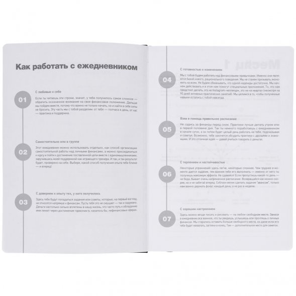 Ежедневник «Финансовая грамотность», недатированный, черный 
