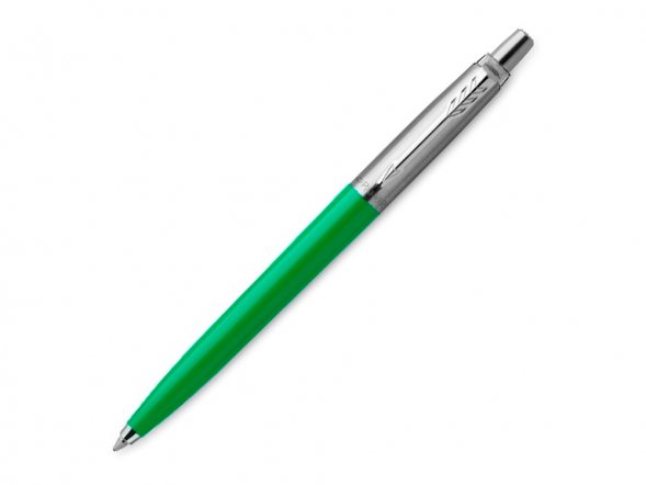 Шариковая ручка Parker Jotter ORIGINALS GREEN CT, стержень: M blue ЭКО-УПАКОВКА 