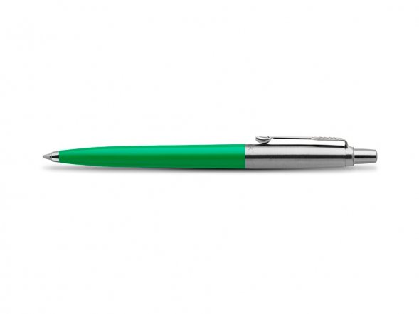 Шариковая ручка Parker Jotter ORIGINALS GREEN CT, стержень: M blue ЭКО-УПАКОВКА 