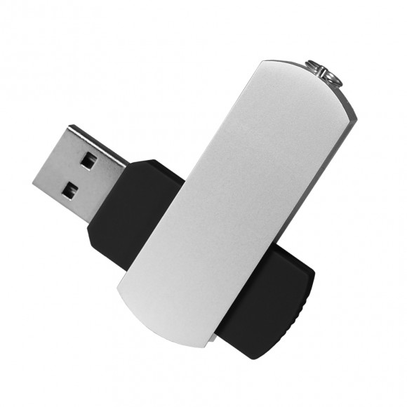 Флешка Elegante 16 Gb, черная 