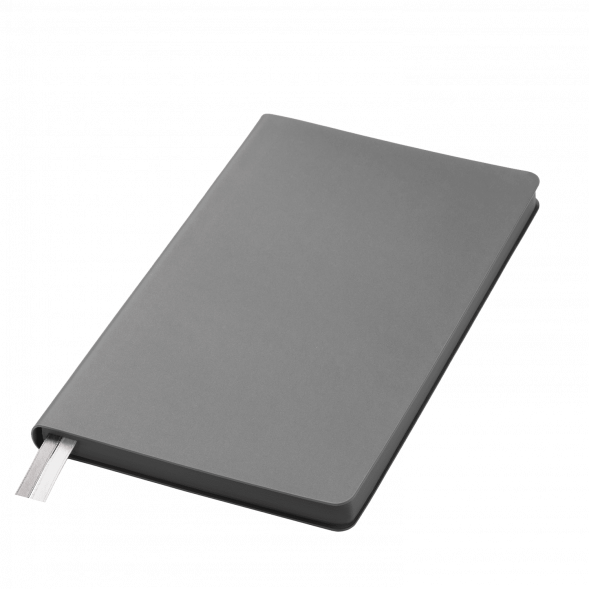Ежедневник Moon river недатированный, серый 