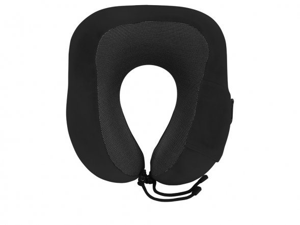 Подушка Dream с эффектом памяти, с кармашком, черный 