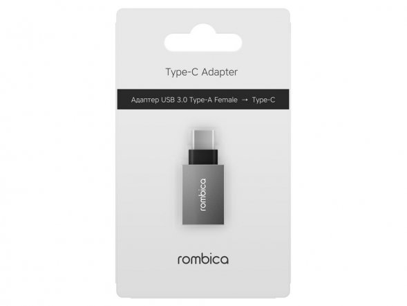 Rombica Type-C Adapter M, металлический 