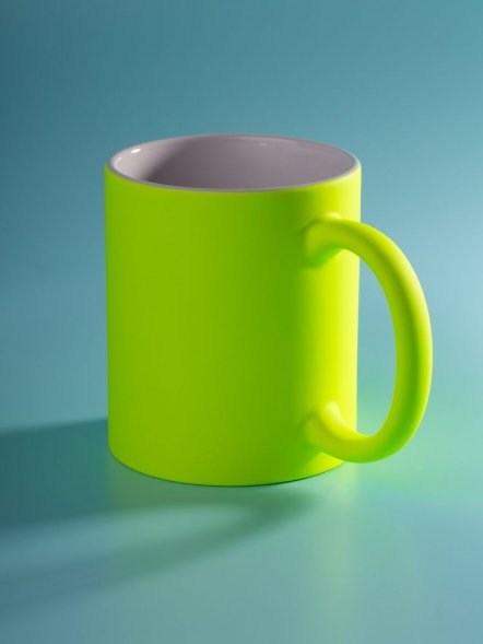 Кружка Colorido, желтый неон 