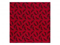 Шелковый платок Victoire Cherry