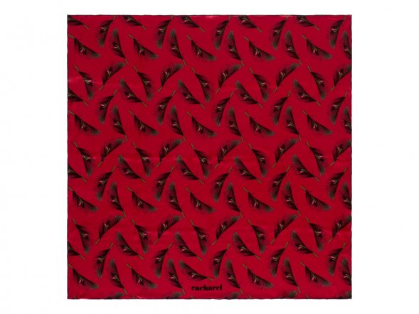 Шелковый платок Victoire Cherry 