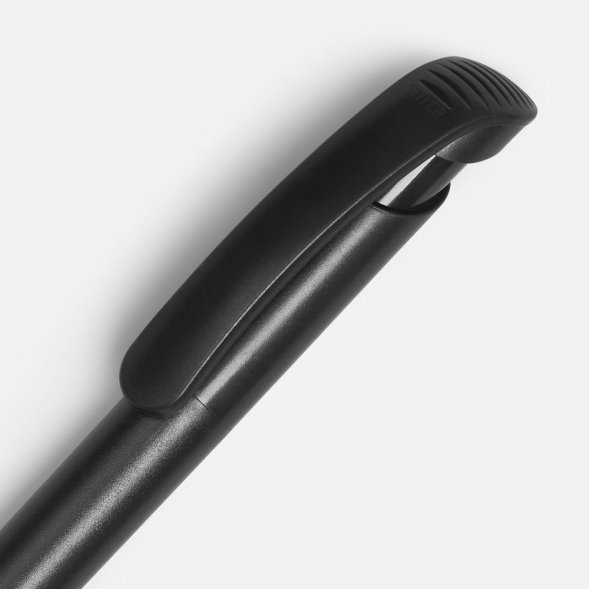Ручка шариковая Clear Solid, черная 