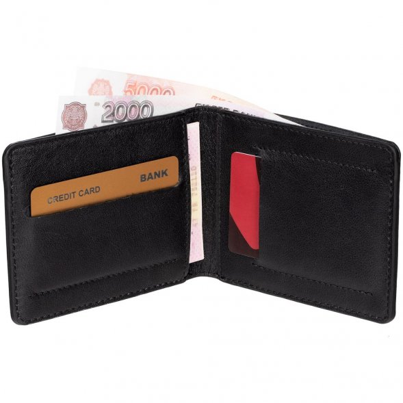 Портмоне Remini, черное 