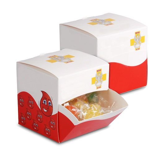 Леденцы в коробке Doza на заказ, 90 штук 