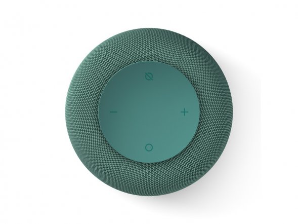 Умная колонка VK Капсула Мини с голосовым помощником Марусей, хвойный зеленый 