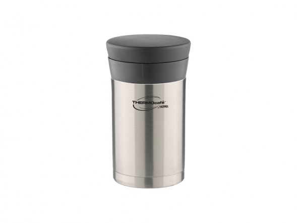 Термос из нерж. стали для еды тм ThermoCafe DFJ-500 food flask, 0.5L, металлический 