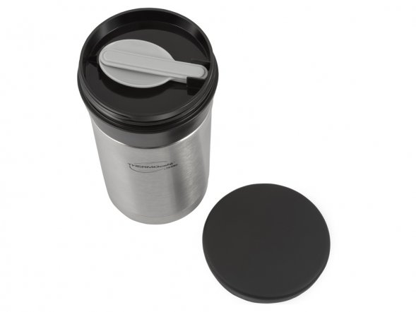 Термос из нерж. стали для еды тм ThermoCafe DFJ-500 food flask, 0.5L, металлический 