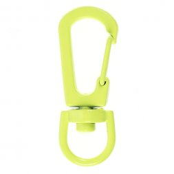 Застежка-карабин Snap Hook, S, желтый неон
