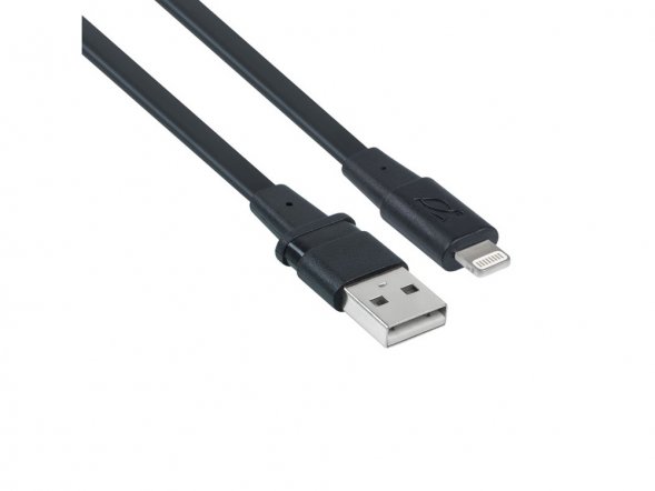 Кабель Lightning MFi 1.2м BK12, черный 