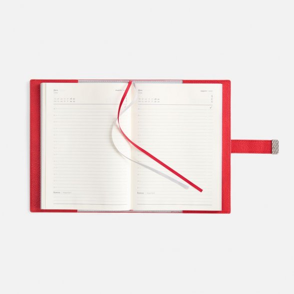 Ежедневник Repute, недатированный, красный 