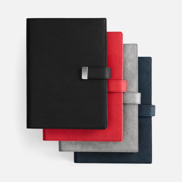 Ежедневник Repute, недатированный, красный 