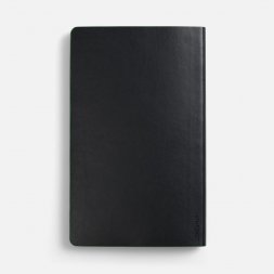 Ежедневник Trait, недатированный, черный с зеленым