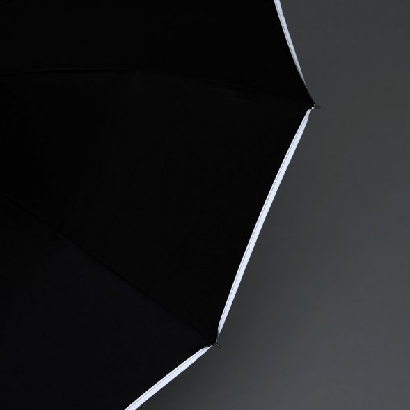 Зонт складной Tyre, черный 