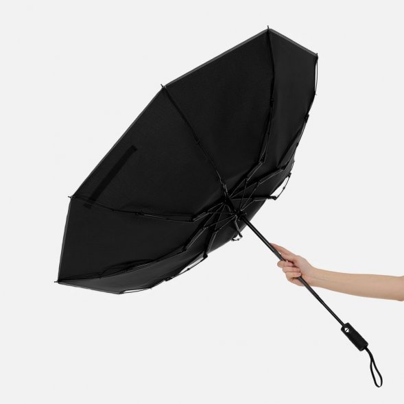 Зонт складной Tyre, черный 