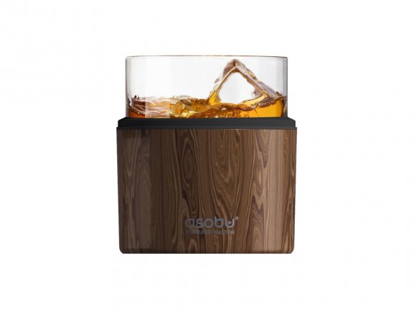 Тумблер для виски WHISKEY KUZIE, дерево 