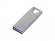 USB 3.0-флешка на 32 Гб с мини чипом, компактный дизайн, стильное отверстие для цепочки 