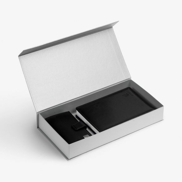 Коробка Planning, серебристая 