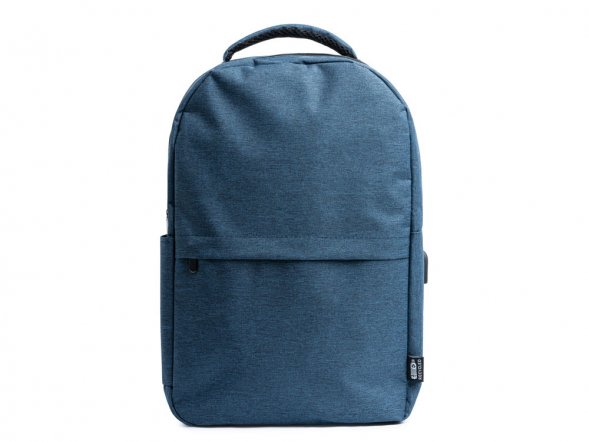 Рюкзак GREGOR из переработанного полиэстера RPET 600D, королевский синий 