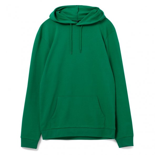 Толстовка с капюшоном унисекс Hoodie, зеленая 