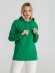 Толстовка с капюшоном унисекс Hoodie, зеленая 