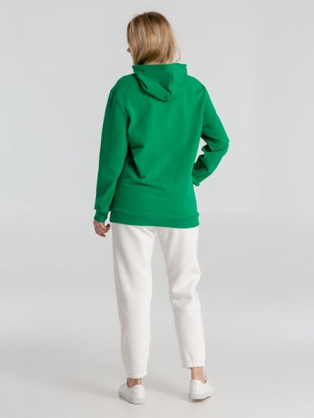 Толстовка с капюшоном унисекс Hoodie, зеленая 