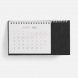 Календарь настольный Brand, черный 