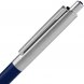 Ручка шариковая Senator Point Metal, ver.2, темно-синяя 