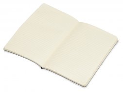 Блокнот А5 Softy 13*20,6 см в мягкой обложке, черный (Р)