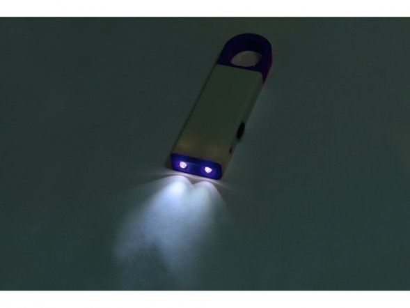 Фонарь-мультиинструмент Октопус, белый/синий 