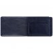 Портмоне inCase, серое с синим 