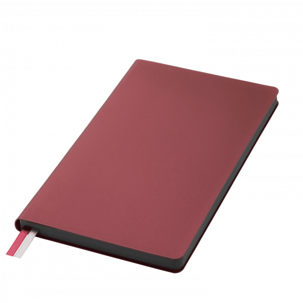 Ежедневник Moon river недатированный, бургунди 