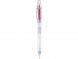 Ручка-маркер пластиковая ARASHI, прозрачный/розовый 
