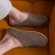 Домашние валенки Step, серо-коричневые (натуральные) 