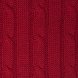 Плед Fado вязаный, красный (без подарочной коробки) 