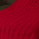 Плед Fado вязаный, красный (без подарочной коробки) 