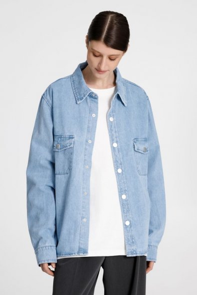 Куртка джинсовая O3, голубая 