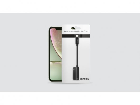 Rombica L Adapter 3.5C, черный 