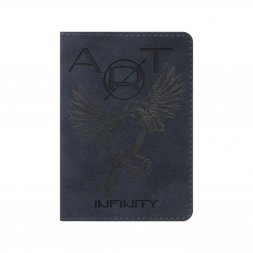 Обложка на паспорт Nuba, синяя