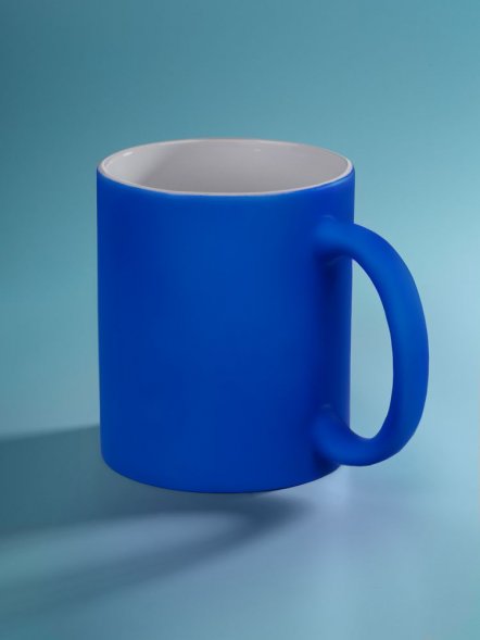 Кружка Colorido, синий неон 